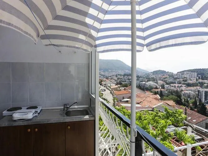 Lapad View Apartments - Studio Apartment With Balcony And Sea View